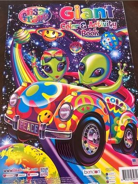 Lisa Frank Giant Color & Activity Book